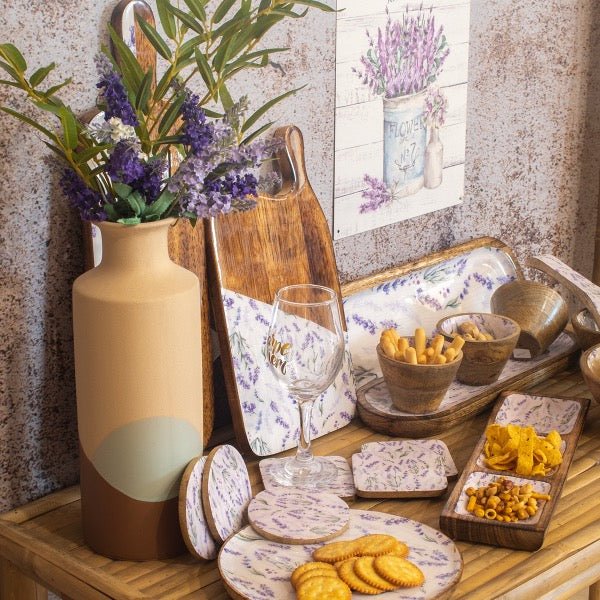 Tabla de Cortar Lavanda - pino_y_jacaranda