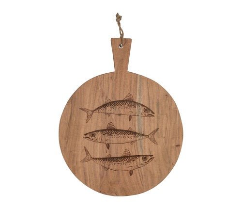 Tabla de Cortar Salmonete - pino_y_jacaranda