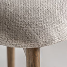 Taburete alto de fresno Valbonne beige 96 cm