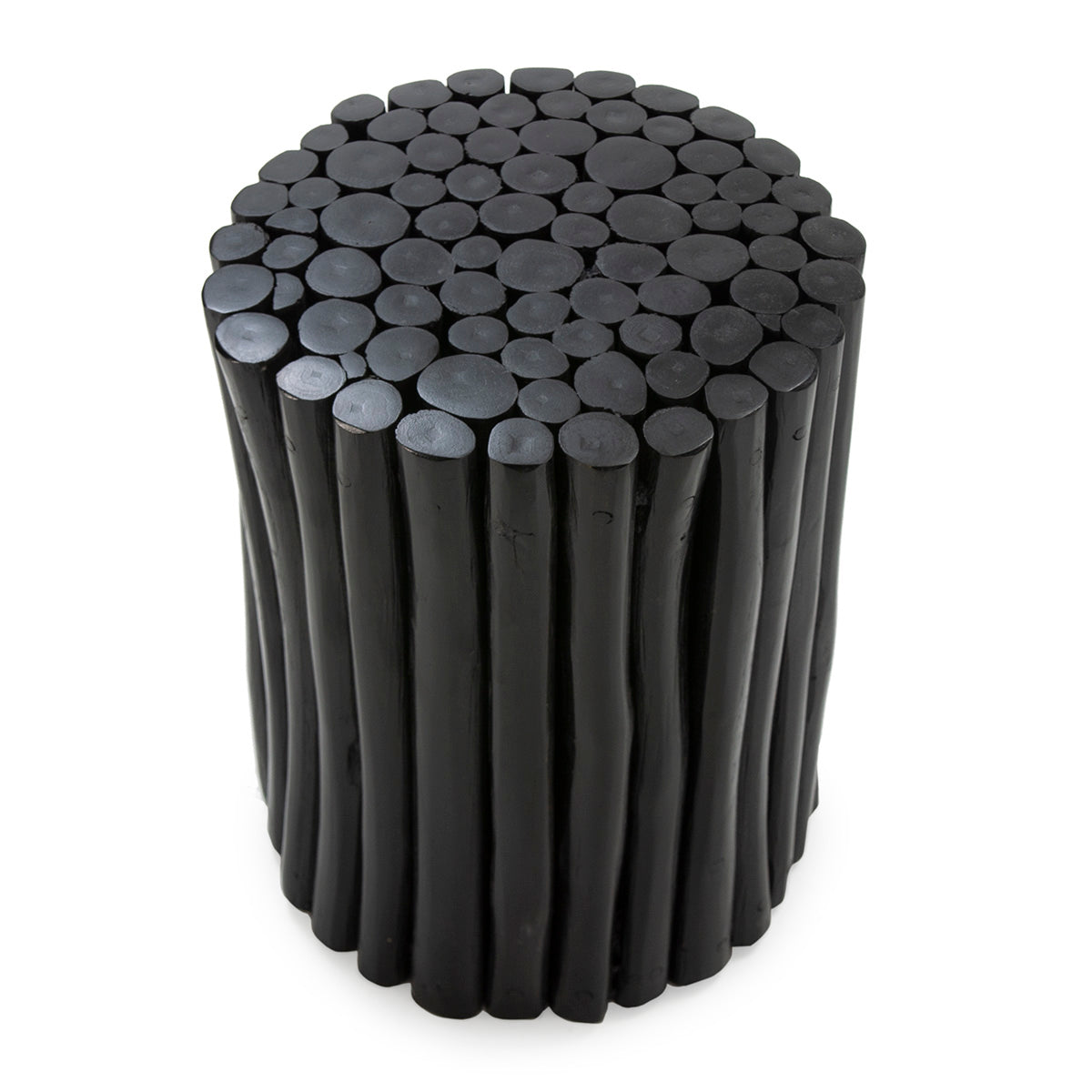 Taburete de madera de teca Carpi