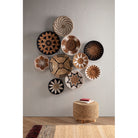Taburete de sisal y madera Carcassonne