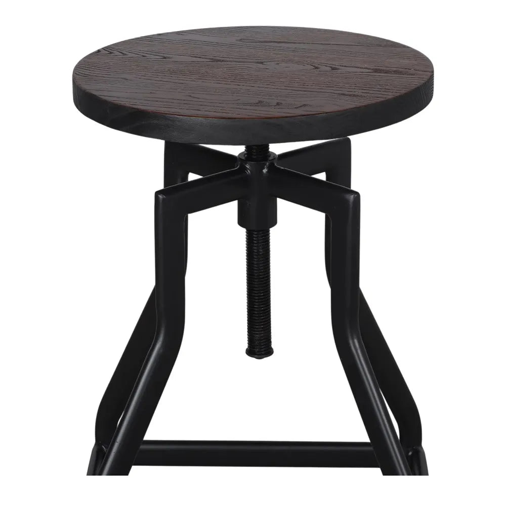 Taburete Herbert Negro - pino_y_jacaranda