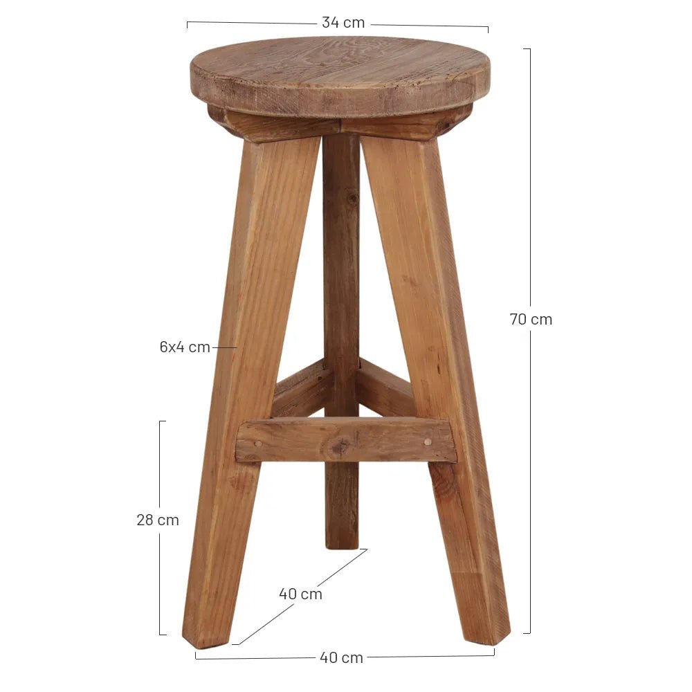 Taburete Hoover - pino_y_jacaranda