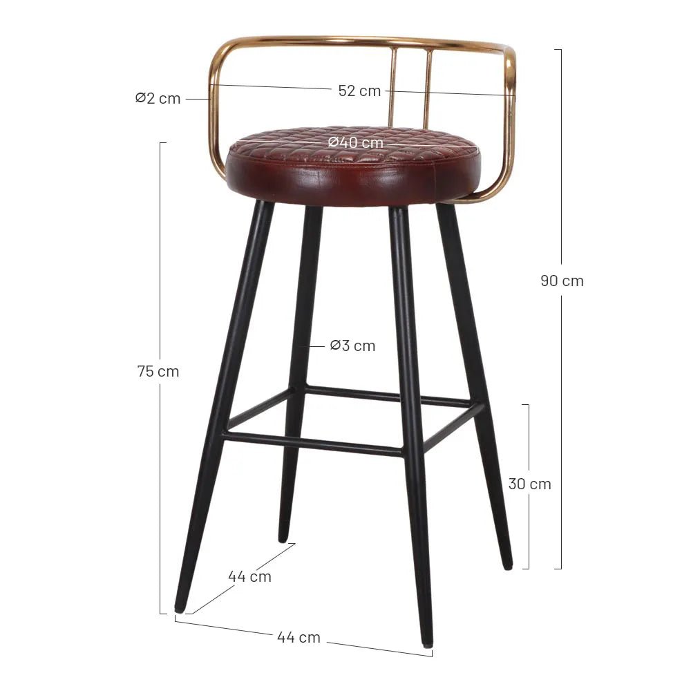 Taburete Vermont Maxi - pino_y_jacaranda