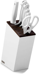 Taco Inclinado Wüsthof Classic White 6 Piezas - #pino_y_jacaranda#