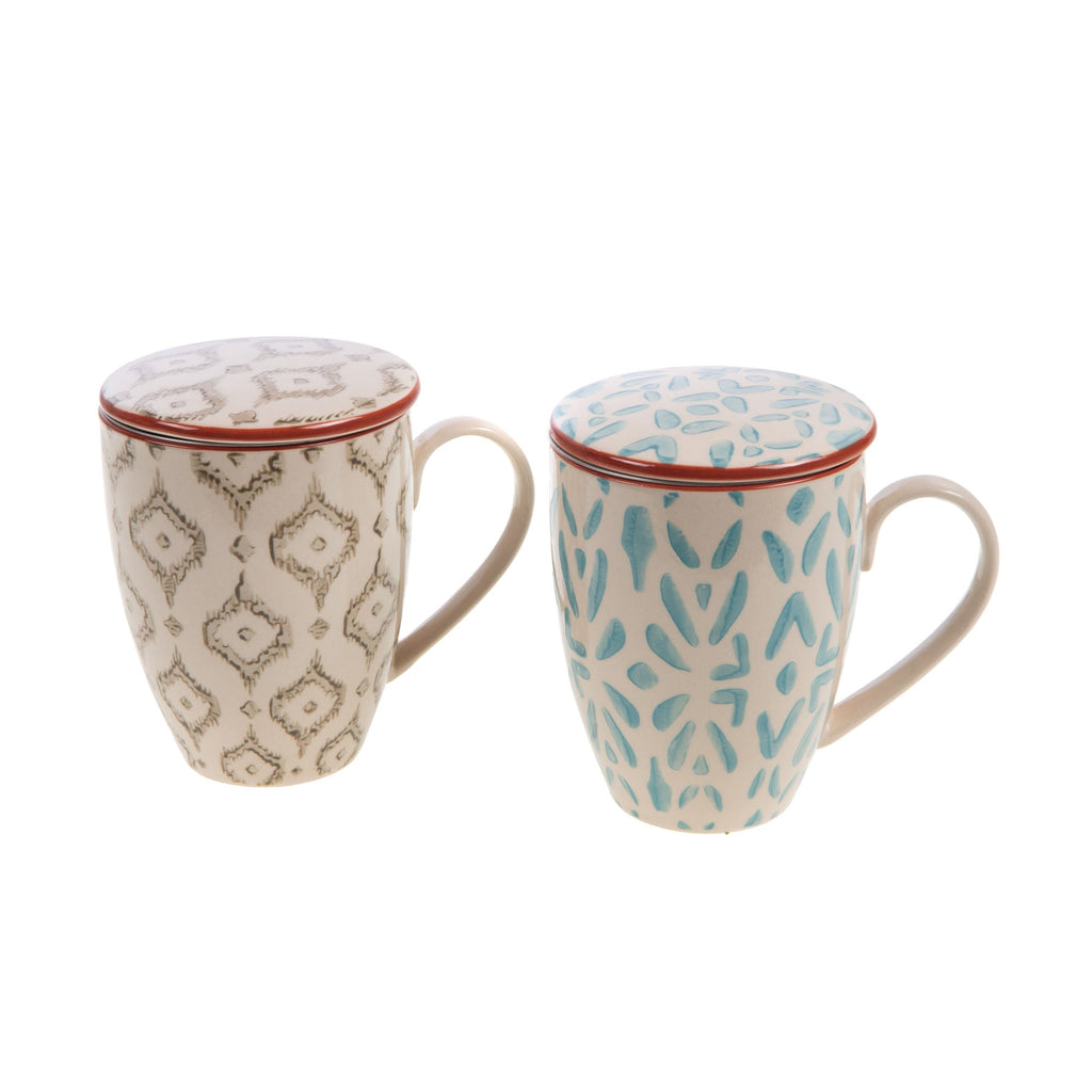 Taza de Infusión Oseja Ikats - #pino_y_jacaranda#
