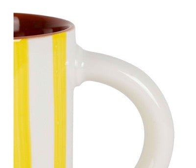 Taza Yellow Striped - pino_y_jacaranda