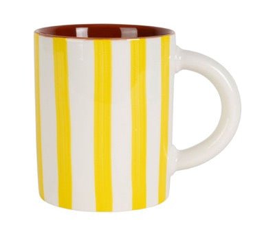 Taza Yellow Striped - pino_y_jacaranda