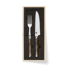 Set de cuchillo chuletero y tenedor Kai Shun Premier