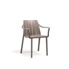 Sillón de resina Tiberina Nardi – Topo