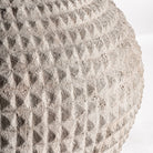 Tinaja de cemento beige Martigues grande