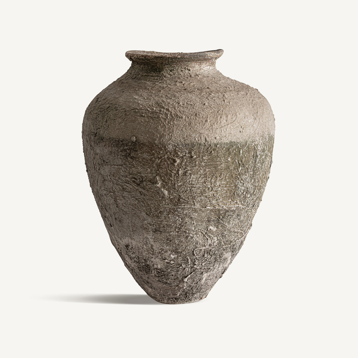 Tinaja de terracota gris envejecida Sumartin