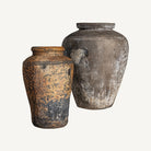 Tinaja de terracota multicolor Valras