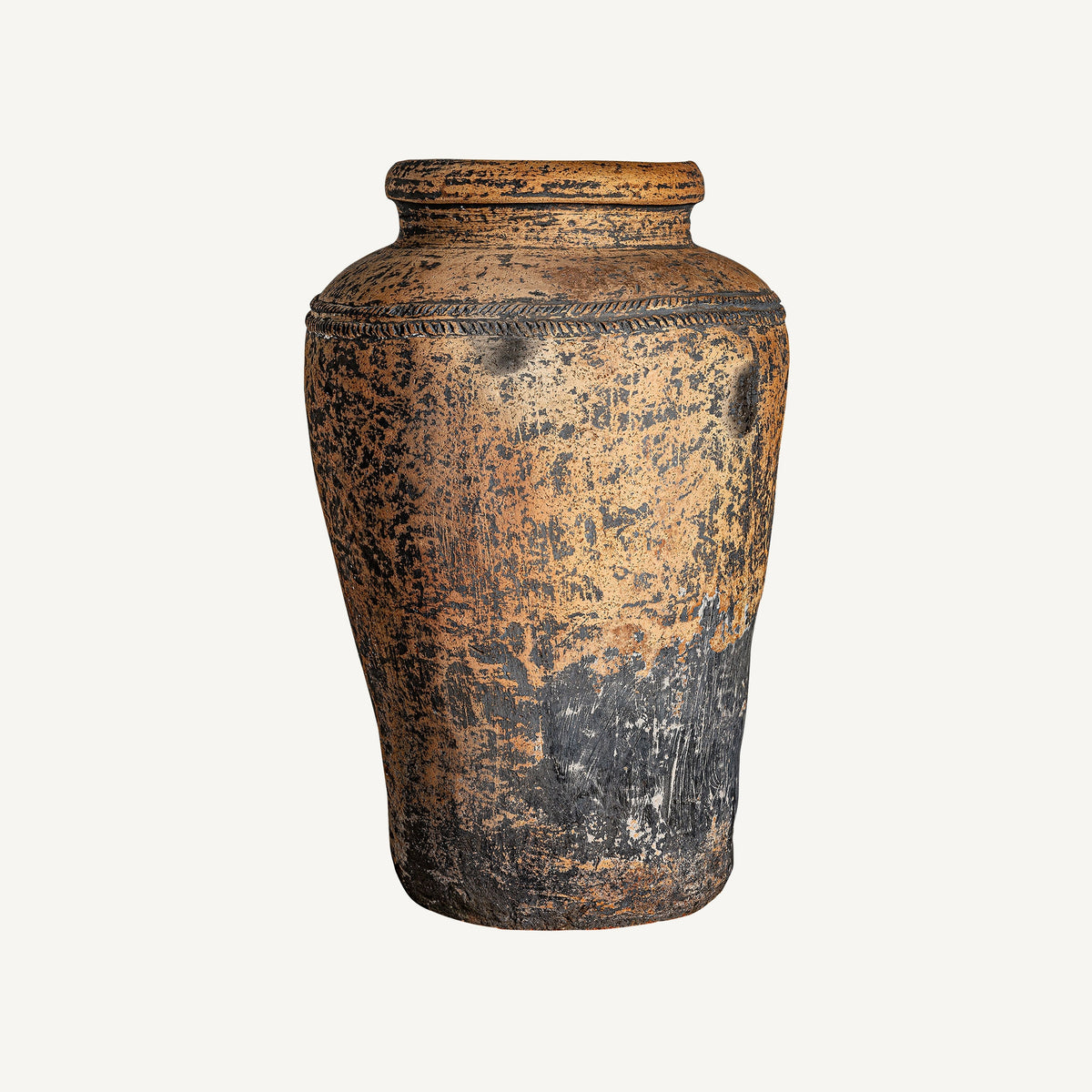 Tinaja de terracota multicolor Valras