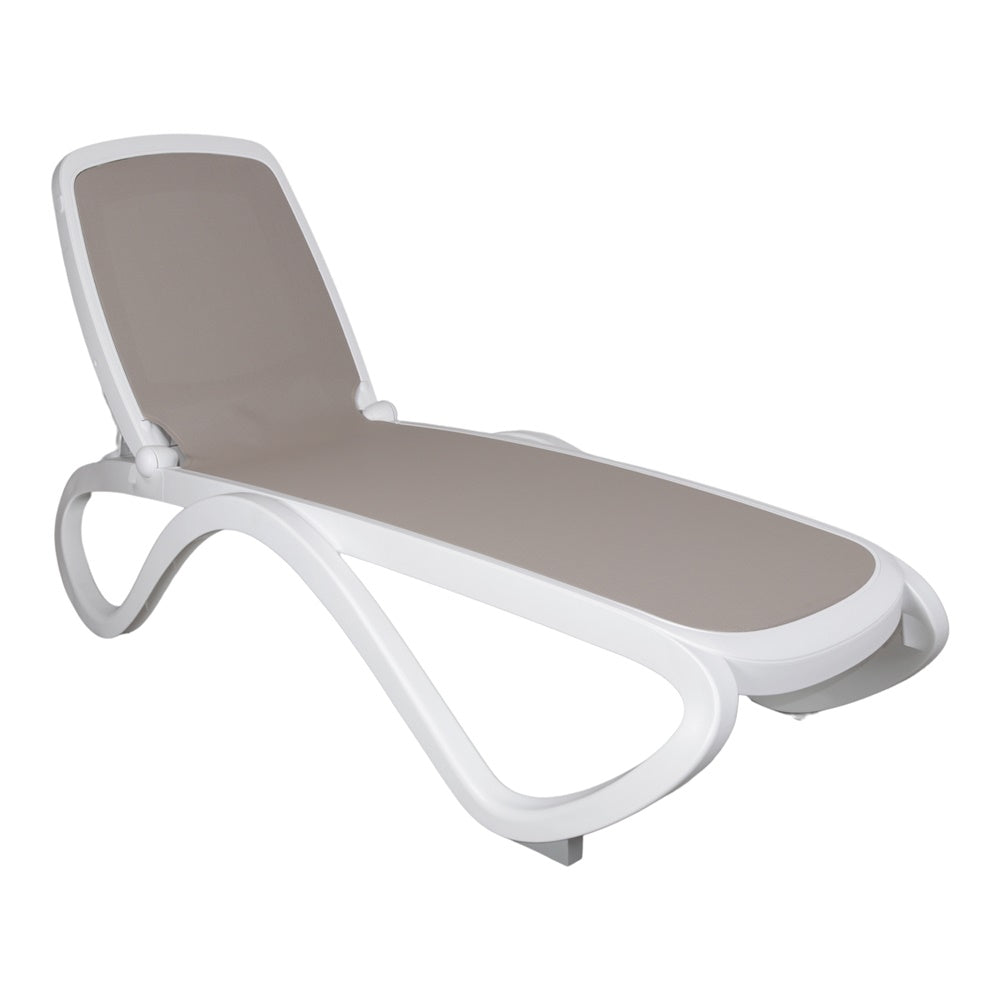 Tumbona de exterior reclinable Dante