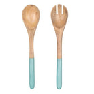 Utensilios de Servir de Madera y Nácar - pino_y_jacaranda