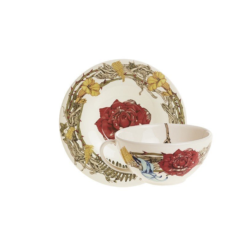 Vajilla La Cartuja de Sevilla Colección Geórgica - #pino_y_jacaranda#