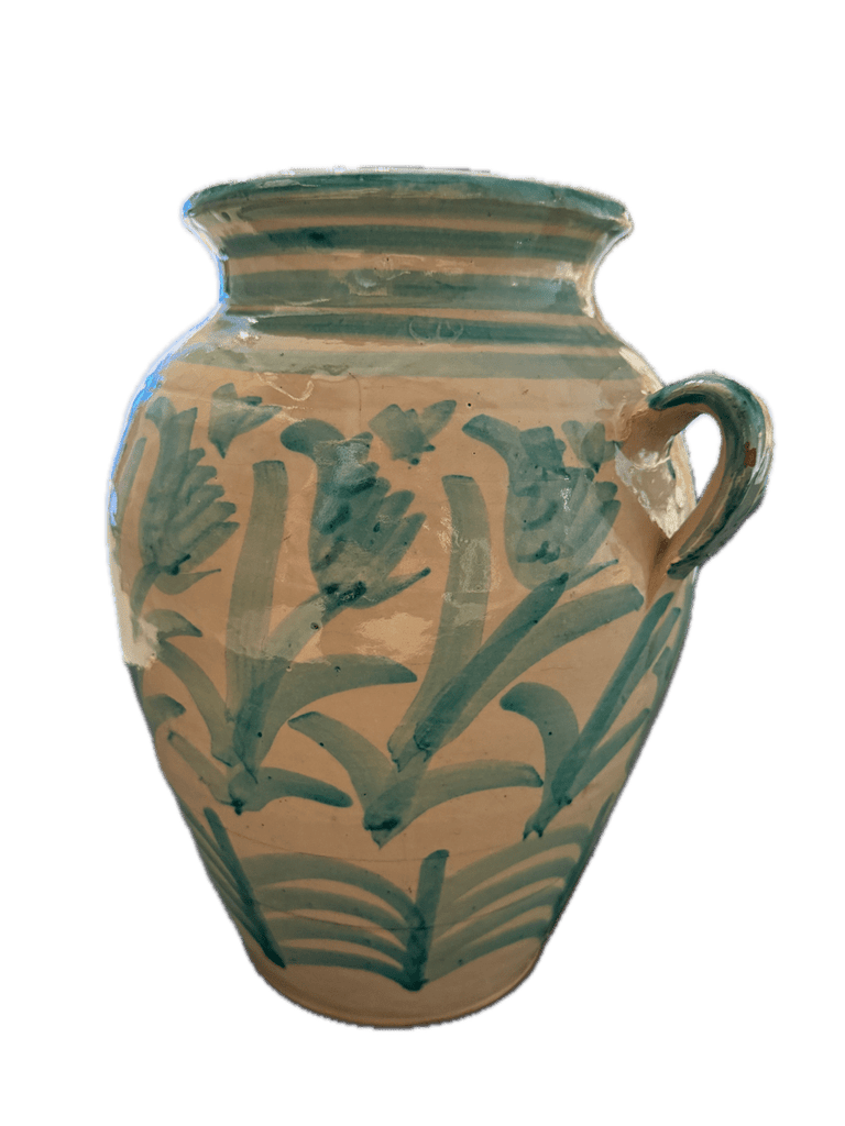 Vasija de Cerámica de Fajalauza - #pino_y_jacaranda#