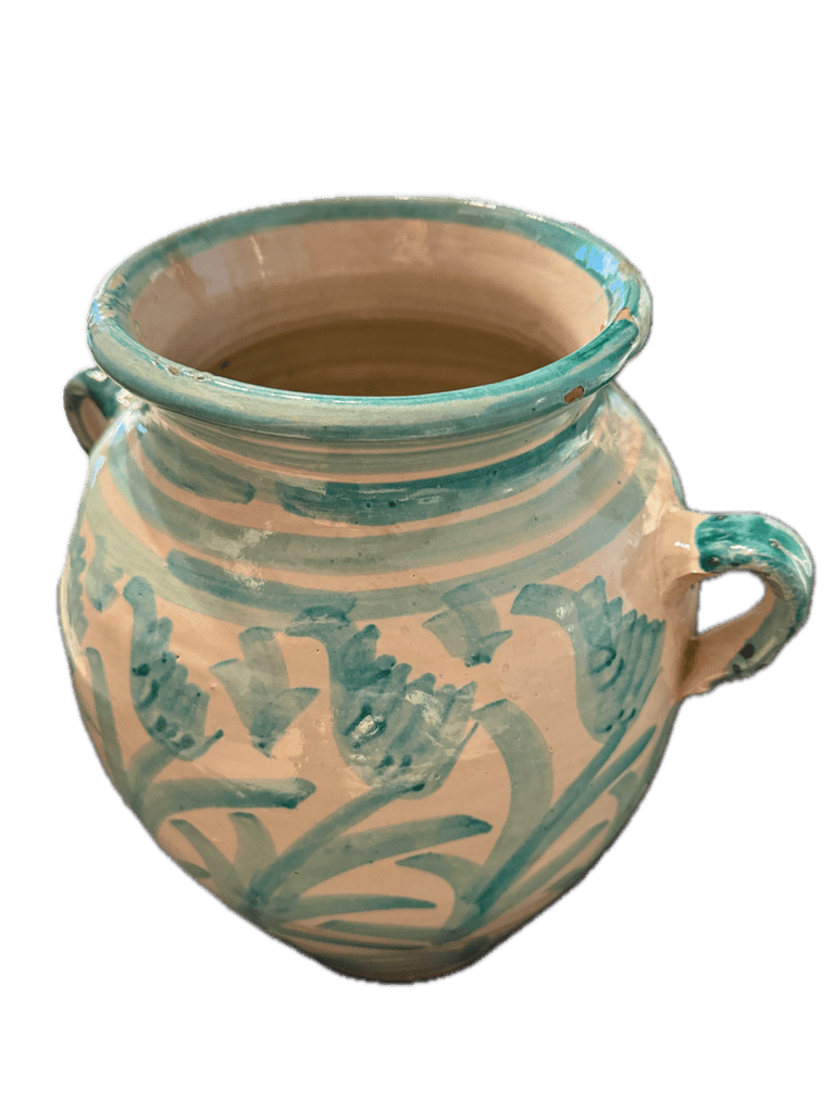 Vasija de Cerámica de Fajalauza - #pino_y_jacaranda#