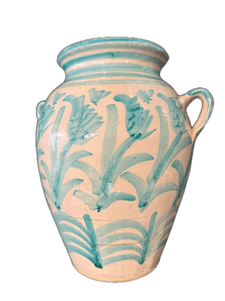 Vasija de Cerámica de Fajalauza - #pino_y_jacaranda#