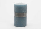 Vela Bougie azul Ø10 x 17 cm