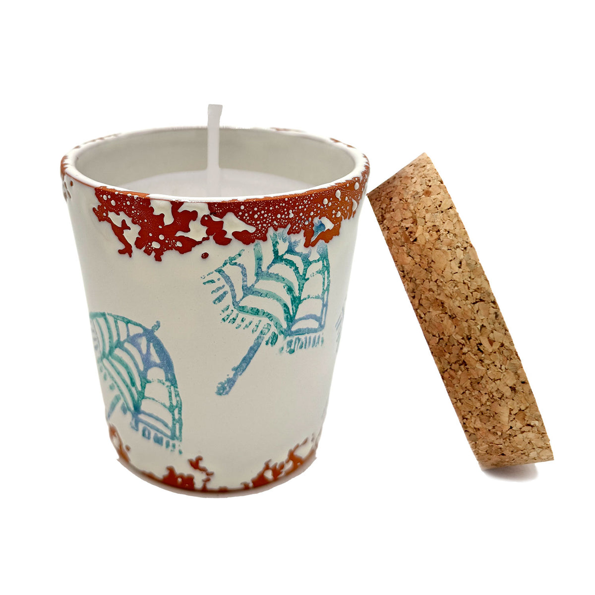 Vela de cerámica Sombrillas - Lavender Breeze
