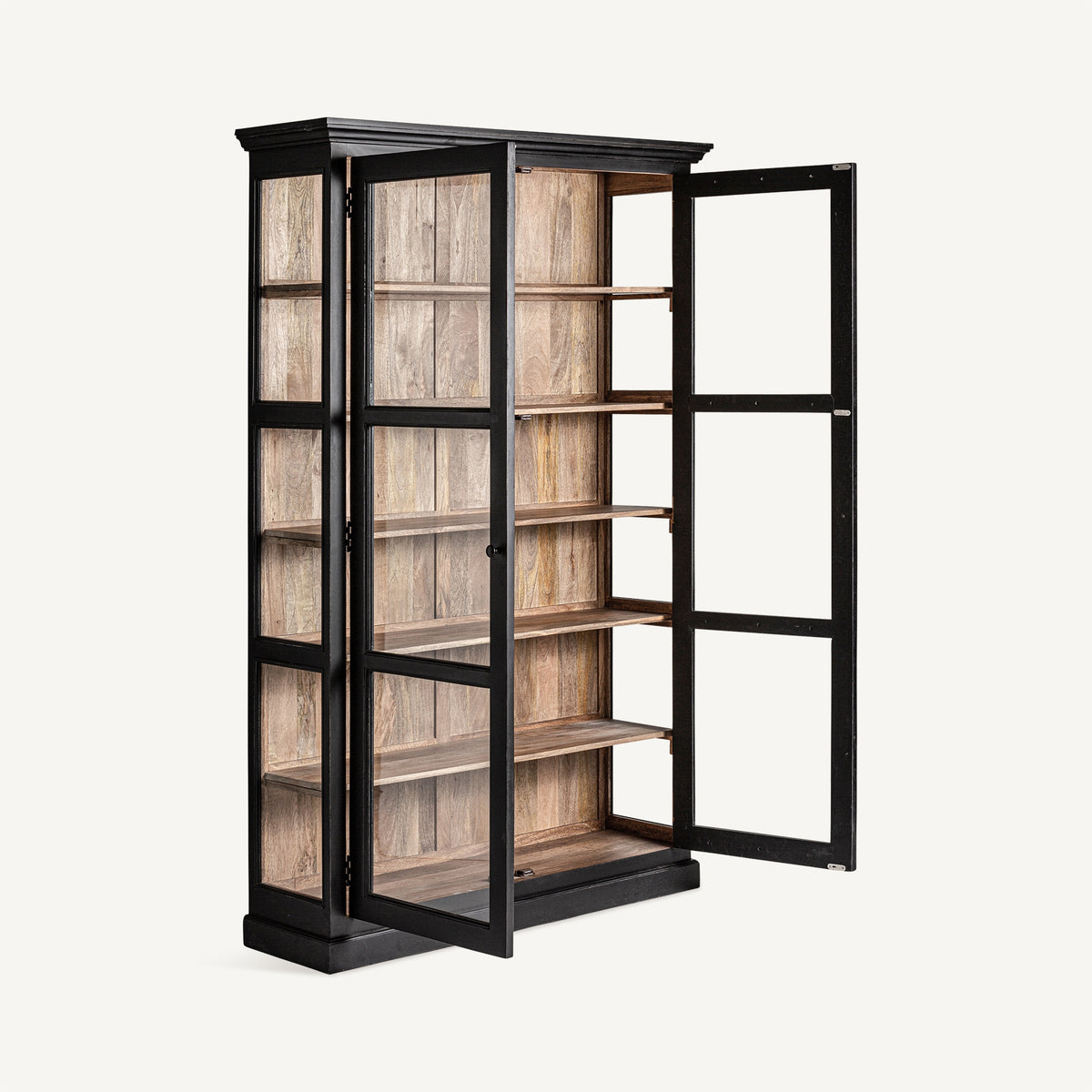 Vitrina de mango negro Ménerbes