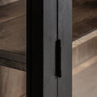 Vitrina de mango negro Ménerbes