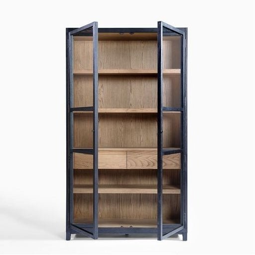 Vitrina de Roble Apolo - #pino_y_jacaranda#