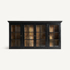 Vitrina modular de mango negro Sagone