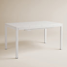 Set de comedor Rio con sillones Trill Nardi – Mesa Rio 140/210, blanco