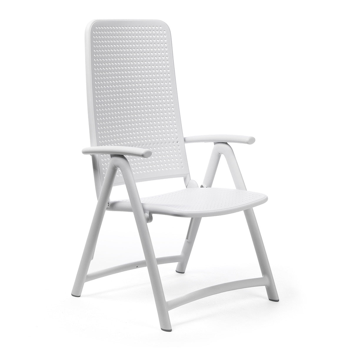 Set de mesa Cube y sillones plegables Darsena Nardi – Sillón Darsena, blanco