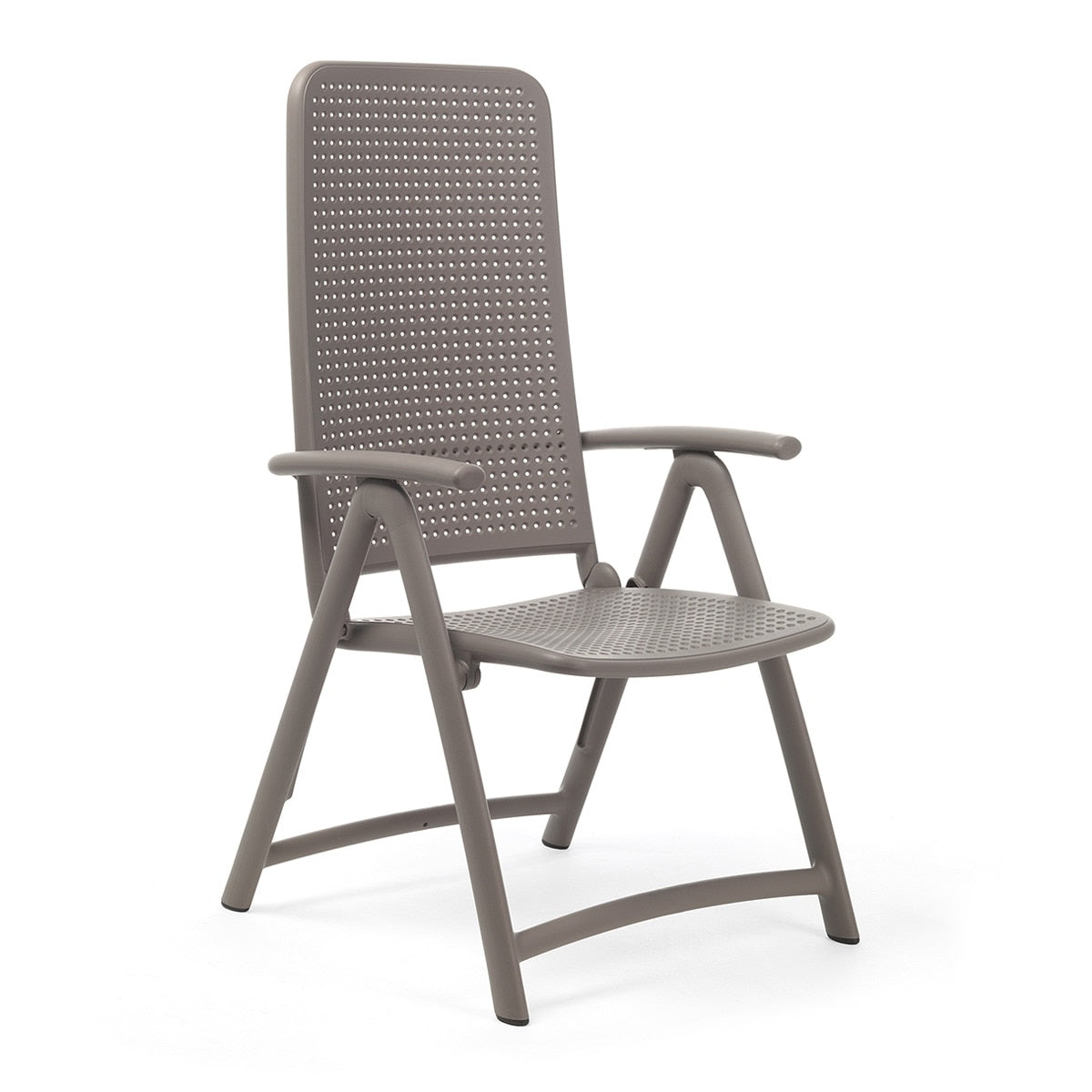 Set de mesa Cube y sillones plegables Darsena Nardi – Sillón Darsena, topo