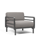 Set lounge Maximo con 2 sillones y mesa de centro Nardi – Sillón Maximo, basalto