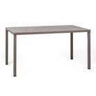 Set de mesa Cube y sillones Net Nardi – Mesa Cube 140 x 80, topo