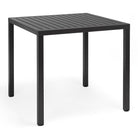 Set de mesa Cube y sillones plegables Darsena Nardi – Mesa Cube 80 x 80, antracita