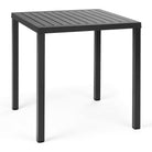 Set de mesa Cube y sillones Net Nardi – Mesa Cube 70 x 70, antracita