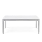 Set de butacas Net Relax y mesa baja Net Nardi – Mesa baja Net Table, blanco