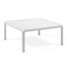 Set lounge Komodo con 2 sillones y mesa de centro Nardi – Mesa de centro Komodo, blanco / gris oscuro