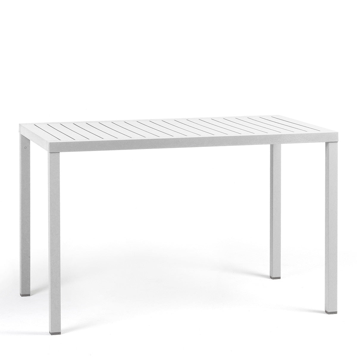 Set de mesa Cube y sillones Net Nardi – Mesa Cube 120 x 70, blanco