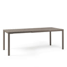 Set de comedor Tevere con sillones Tiberina Nardi – Mesa Tevere 147/211, topo