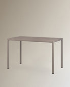 Set de comedor Piave con sillas Tiberina Nardi – Mesa Piave 119 x 69, topo