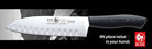 Santoku alveolado Icel Douro Gourmet 18 cm