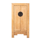 Armario antiguo natural de olmo con 2 puertas Francolí