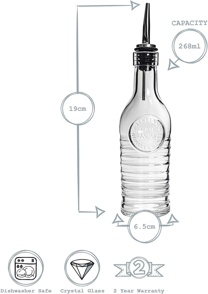 Aceitera Bormioli Rocco Officina 1825 0,27 cl - #pino_y_jacaranda#