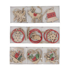 Adornos de Madera Navideños III - #pino_y_jacaranda#