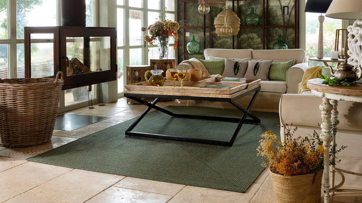 Alfombra Kuerda - #pino_y_jacaranda#