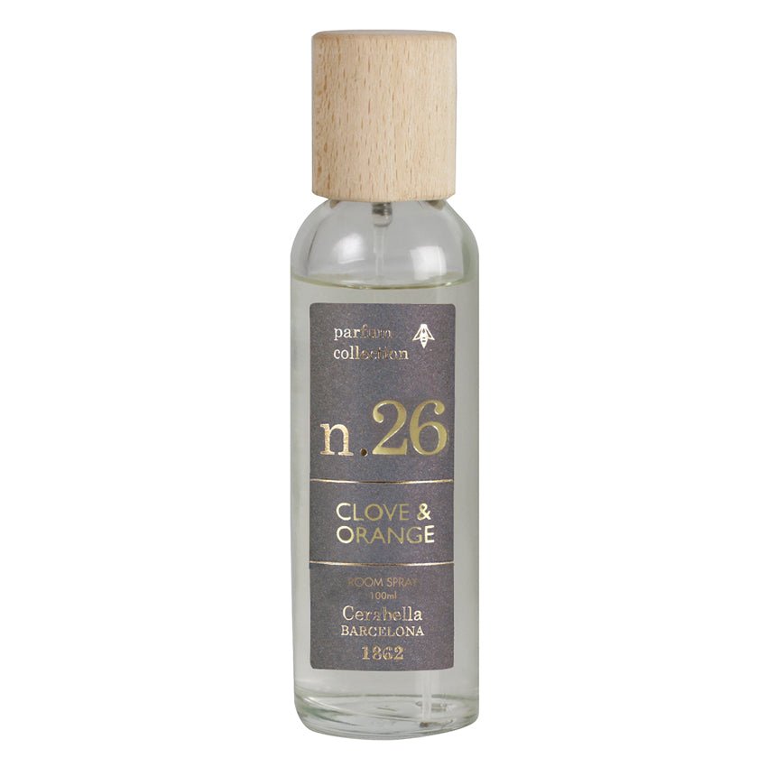 Ambientador de Hogar Spray 100 ml Cerabella Clove & Orange Nº26 - #pino_y_jacaranda#