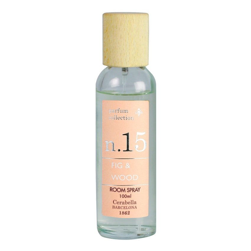 Ambientador de Hogar Spray 100 ml Cerabella Fig & Wood Nº15 - #pino_y_jacaranda#