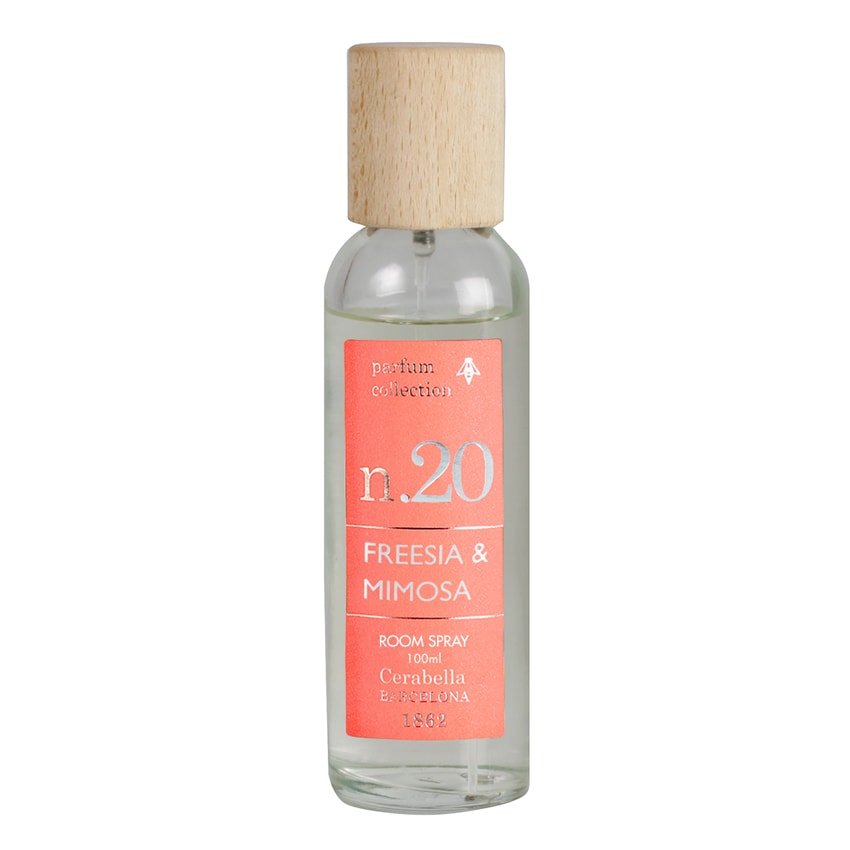 Ambientador de Hogar Spray 100 ml Cerabella Freesia & Mimosa Nº20 - #pino_y_jacaranda#